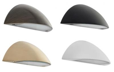 CURVA 12VDC 5W 3CCT SOLD BRASS MEDIUM WALL LIGHT